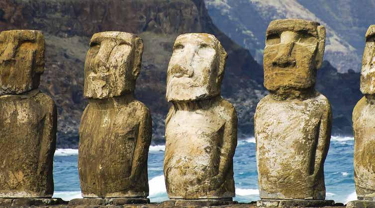 Easter Island Moai EASTER ISLAND EXPLORER Easter Island (Rapa Nui) is a remote volcanic island located in the Pacific Ocean, made famous by its giant stone statues called moai.