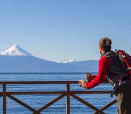 (B) Day 3: Lakes Crossing Puerto Varas Bariloche Today you will be driven from Puerto Varas to Vicente Perez National Park, visiting the spectacular Petrohue Falls.