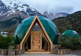 PATAGONIA CHILE Torres del Paine National Park is one of the few places in the World where mountains rise up virtually from sea level to 3000m.