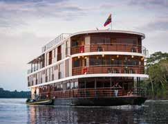ECUARDORIAN AMAZON CRUISES AND LODGES One of the highlights of visiting Ecuador is to take a cruise down the Amazon by riverboat.