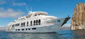 GALAPAGOS CRUISE BOATS Galapagos Island cruises range from 4 to 15 days in duration.