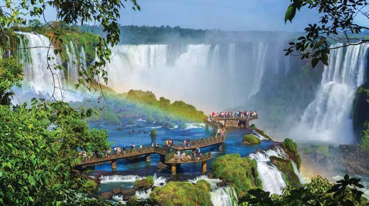 Iguazu WONDERS OF BUENOS AIRES & IGUAZU Buenos Aires, Argentina s cosmopolitan capital, showcases a mix of classical architecture, modern art, chic restaurants, grand avenues, passionate football