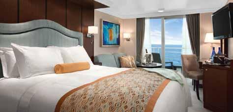 Cocierge Level Privileges Exclusively i Cocierge Level Verada Staterooms, i additio to all Suite & Stateroom Ameities Priority oo ship embarkatio with priority luggage delivery Exclusive card-oly