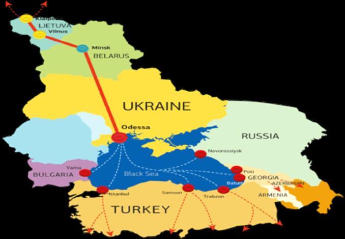 Development of New Transit Routes and Corridors Trans-Caspian International Transport Route