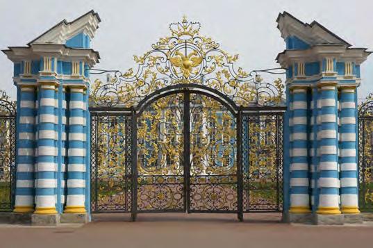 photo by F. Loranger Gates of Catherine s Palace, Pushkin. OPTIONAL POSTLUDE ST. PETERSBURG June 23 to 26, 2013 Spend three nights in vibrant St. Petersburg, founded by Peter the Great in 1703.