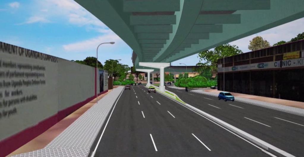 Kampala Busunju Expressway (50km) Status Design complete except for Kitgum junction flyover.