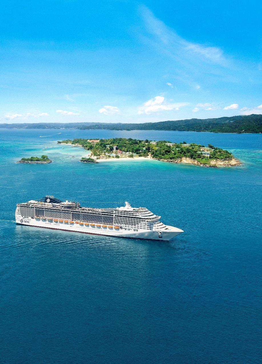 ON-GOING GLOBAL REACH EXPANSION CARIBBEAN MSC Divina now year-round from Miami MSC Seaside to be based out of Port Miami from December 2017 Additional Caribbean itineraries and options, including