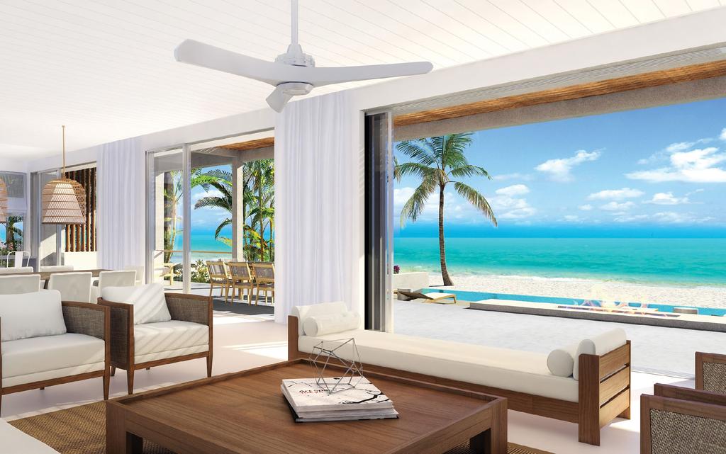 DESIGN TWO Beach Enclave flagship two-story design, featuring all suites with