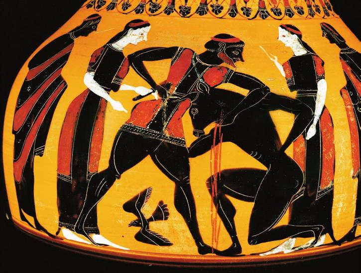 LINKING TO TODAY Let the Games Begin! One way the ancient Greeks honored their gods was by holding sporting contests like the one shown on the vase.
