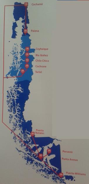 Fibra Óptica Austral Key aspects Strategic project of the Chilean Government Deployment of submarine fiber to the southern region of the country Coordinated by undersecretary of Telecommunication