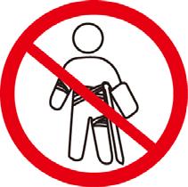 Do not use if in a cast or have previous leg, arm, head, neck or back