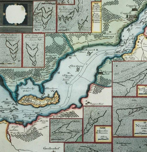 Archival Material A map from 1659 showing Arnis as an island before it