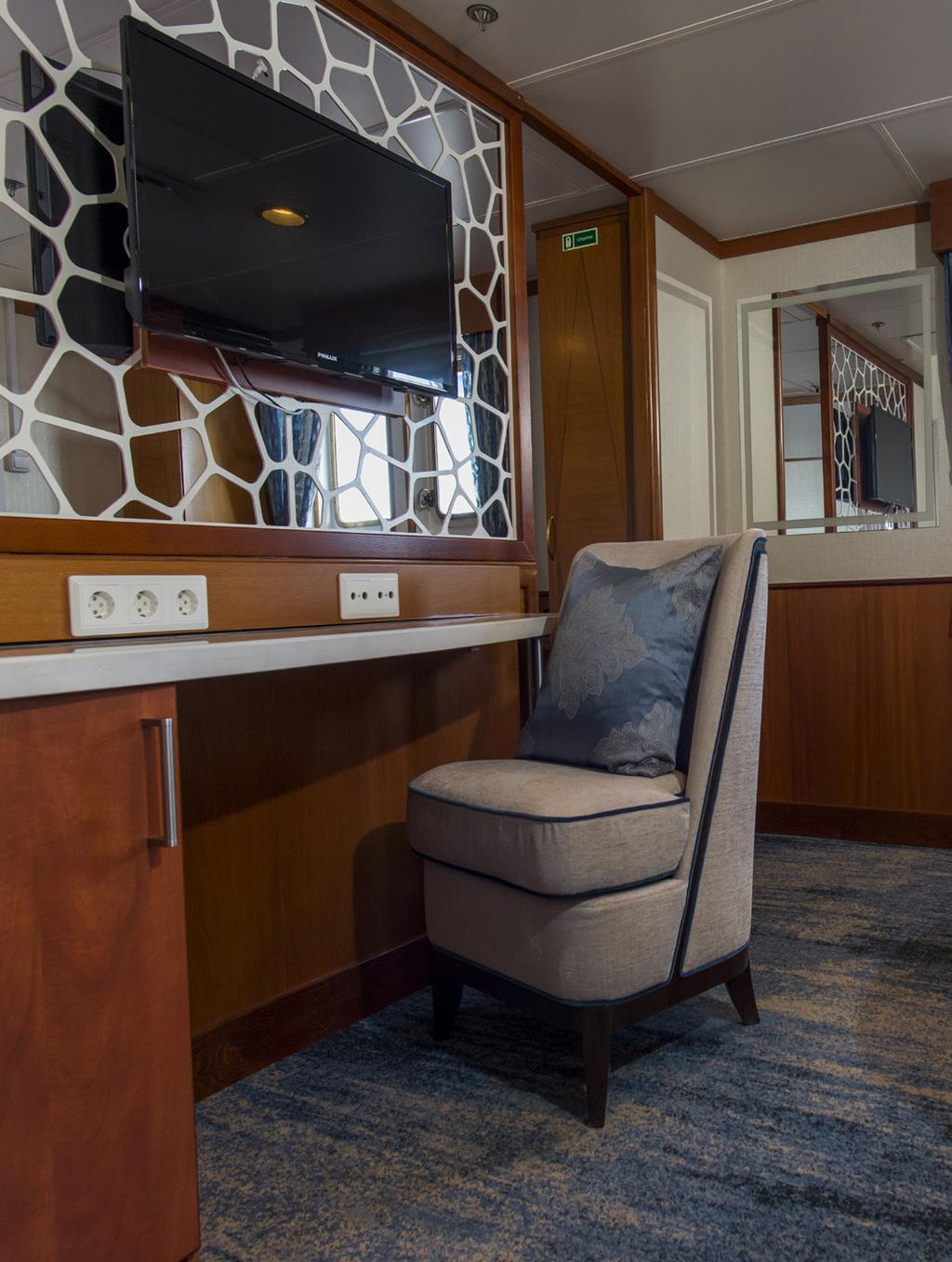 Superior OWNER S SUITE: Averaging approximately 244 sq. ft. (22 sq.