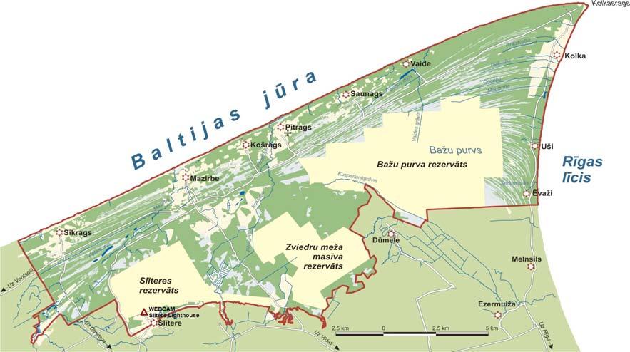 2 Initial situation Sliteres National Park is a specially protected nature territory and is part of the Natura 2000 network of Special Areas of Conservation of European Union.