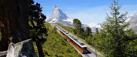 Offer: 5 days / 4 nights Price: from SGD 1295 Most Famous Mountain Peaks Interlaken Lötschberger Tunnel or Mountain Route Zermatt A fantastic journey to two of the most popular mountain tops in