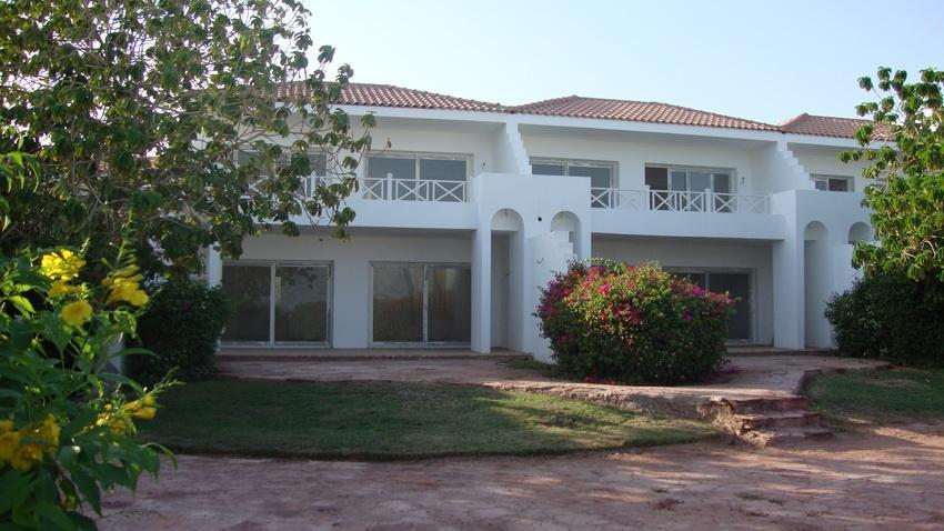 Villa Types A,B,C,D Attached Villas and apartments are set amongst landscaped gardens.