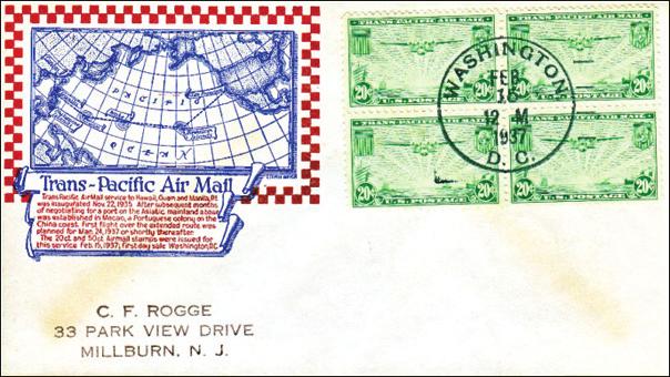 Browsing the Web: The China Clippers, Part 2 by John F. Dunn Continued from September 2, 2011 (use the Subject Index to access Part 1) The Rate Change Stamps (C21-C22) STAMPS Magazine of Feb.