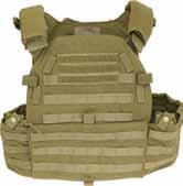 Modular Level IV Plate Carrier LBT-6094-Level IV (A, B, C)* Modular web attachment points on entire carrier profile provides maximum versatility Front, back and side plate pockets Quick