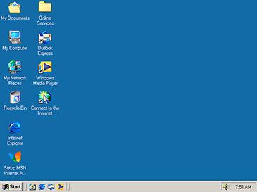 Windows 95, 98, ME Windows 95 Windows 98 Windows 98 Second Edition Windows Millenium Edition Slika 206 Serija Windows 9x Veliki broj programa za MS DOS, i Windows 3.
