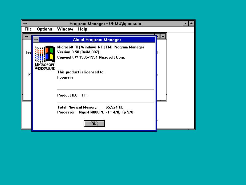 Windows NT 3.