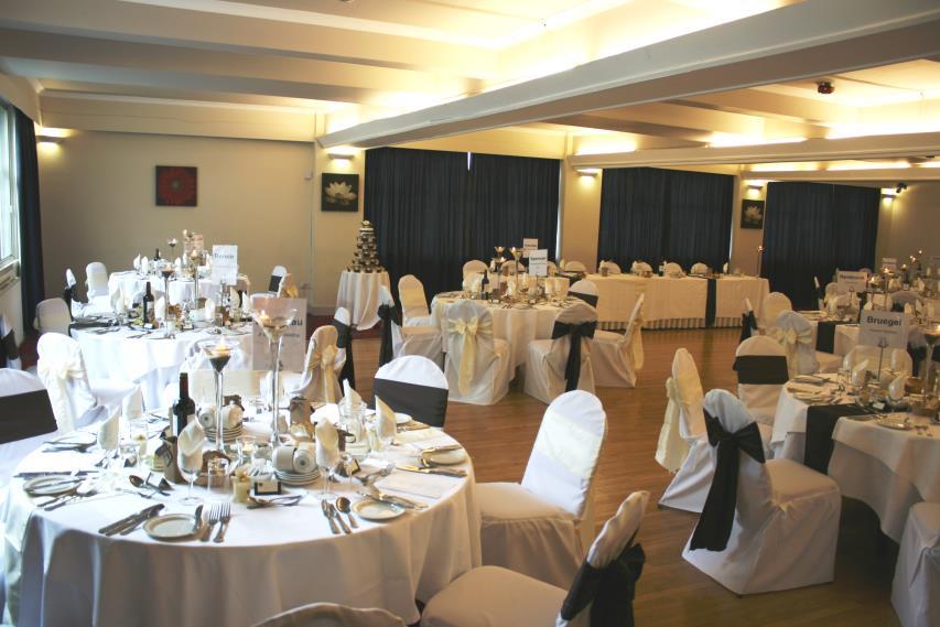 accommodating up to 190 guests and incorporating the largest dance floor in the Fife area. There is also a beautiful conservatory lounge utilized for wedding ceremonies, meetings and other functions.