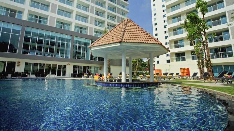 Centara Pattaya Hotel With its central location and a choice of accommodation options catering to the needs of families and couples and all delivering great comfort, this four-star hotel is a firm