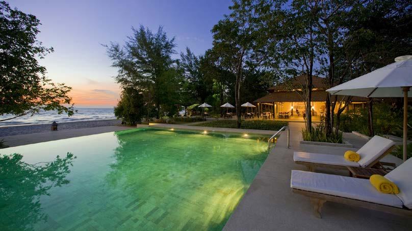 Centara Chaan Talay Resort & Villas Trat The resort offers the experience of tropical luxury on a pristine white sand beach framed by lush green surroundings.