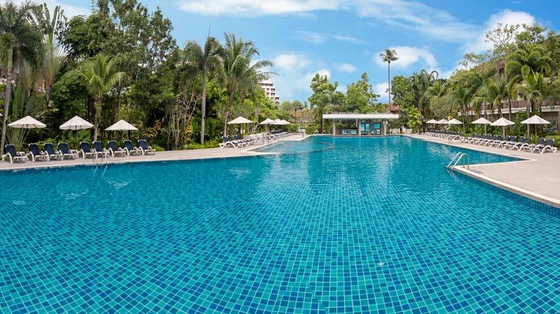 Centara Karon Resort Phuket The resort blends four residential zones offering different living styles with amazing facilities and water features that best suit families and groups.