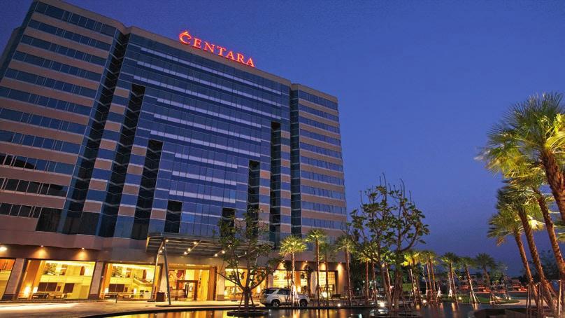 Centara Hotel & Convention Centre Udon Thani This city centre hotel is directly adjacent to Udon Thani s biggest shopping and entertainment complex, CentralPlaza Udon Thani, and offers the largest