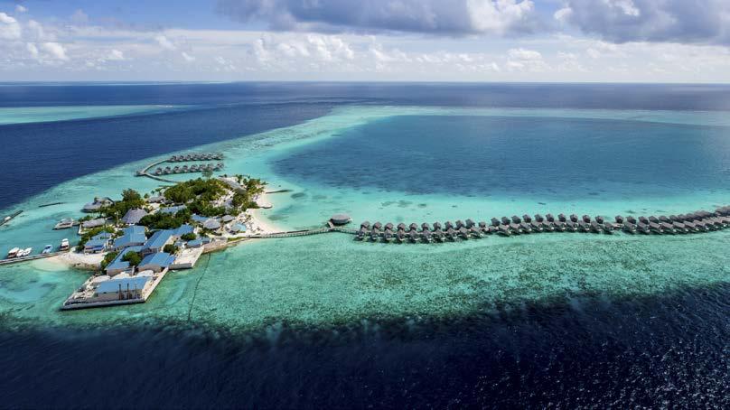 Centara Ras Fushi Resort & Spa Maldives Set on a pristine island with a short speedboat ride away from Male International Airport the resort guarantees a relaxing and inspiring holiday experience