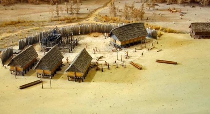 23 Pic. 5. A reconstruction of Neolithic settlement in the island of Crete (source: The Stone Age) Pic. 6.