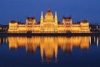 It is the second largest parliament building in Europe. Its external lighting has recently been upgraded, which covers it in a luxurious shower of light by night.