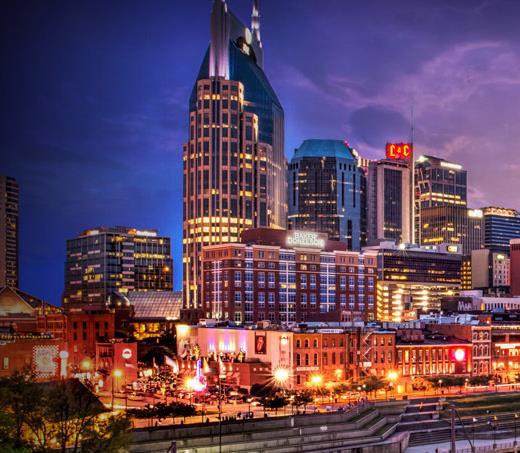 .. live performances in a relaxed atmosphere Luncheon or dinner cruise aboard the General Jackson Showboat Guided tour of Nashville with a stop at Ryman Auditorium, Country Music Hall of Fame or the