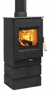 bases can be used to raise the stove to the desired level,