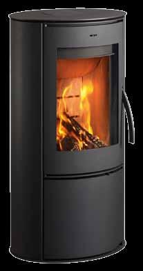 Model varde Elipse Model varde linux Elipse is a stylish elliptical stove with a concealed fuel trap.