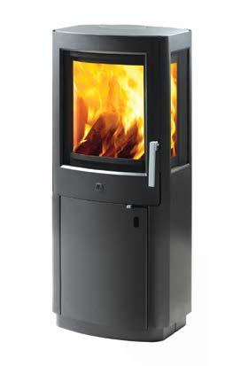 Please see front cover for additional Uniq 1 image. Height: 1040mm Heat Output: 5.