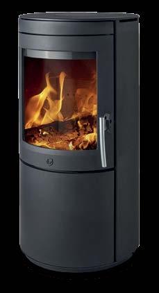 Producing a generous 7kW high efficiency heat output, this large format stove is suitable for spacious living areas.