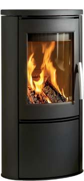 Featuring Varde s AirBox system, this advanced stove allows the choice of an external air supply if desired.
