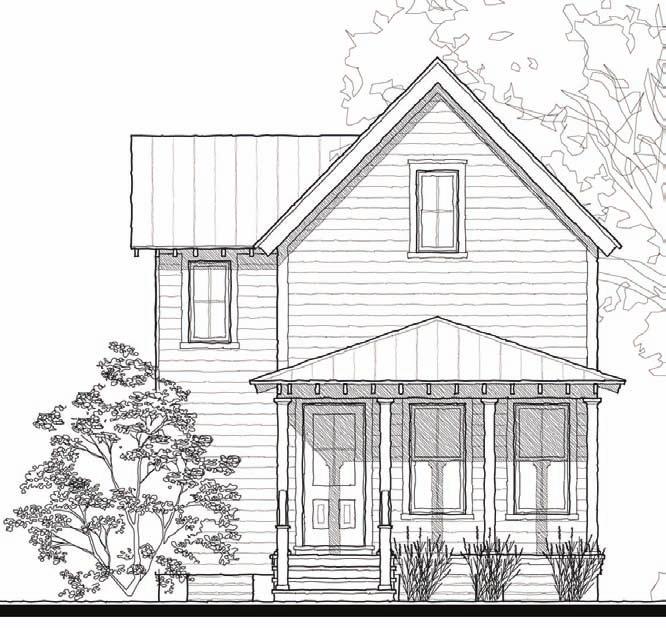 Allendale Cottage 2 Bedroom + Loft, 2 Bath 905 Sq.Ft. Conditioned Space, 123 Sq.Ft. Covered Porch Total: 1128 Sq.