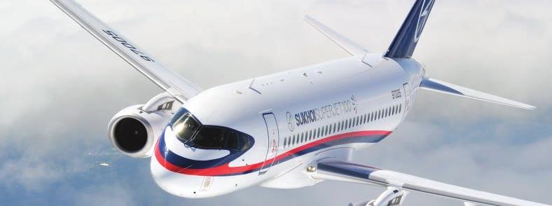The Sukhoi Superjet 100 has been developed by Sukhoi Civil