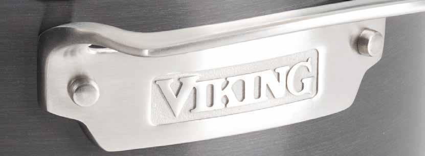 Viking 5-Ply Hard Stainless Cookware Viking 5-Ply Hard Stainless Cookware uses commercial quality construction to deliver professional performance in the home.