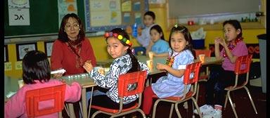 NUNAVIK 99 EDUCATION Nunavik Schools, Enrollments and Teachers, 1995 to 1998 1995-96 1996-97 1997-98 Regular Sector Institutions 14 14 14 Students 3,105 3,124 3,148 Full-time equivalent teachers 221