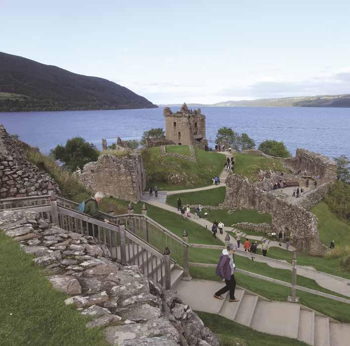 A vision for Dunyvaig Dunyvaig Castle The development of Urqhart Castle on Loch Ness