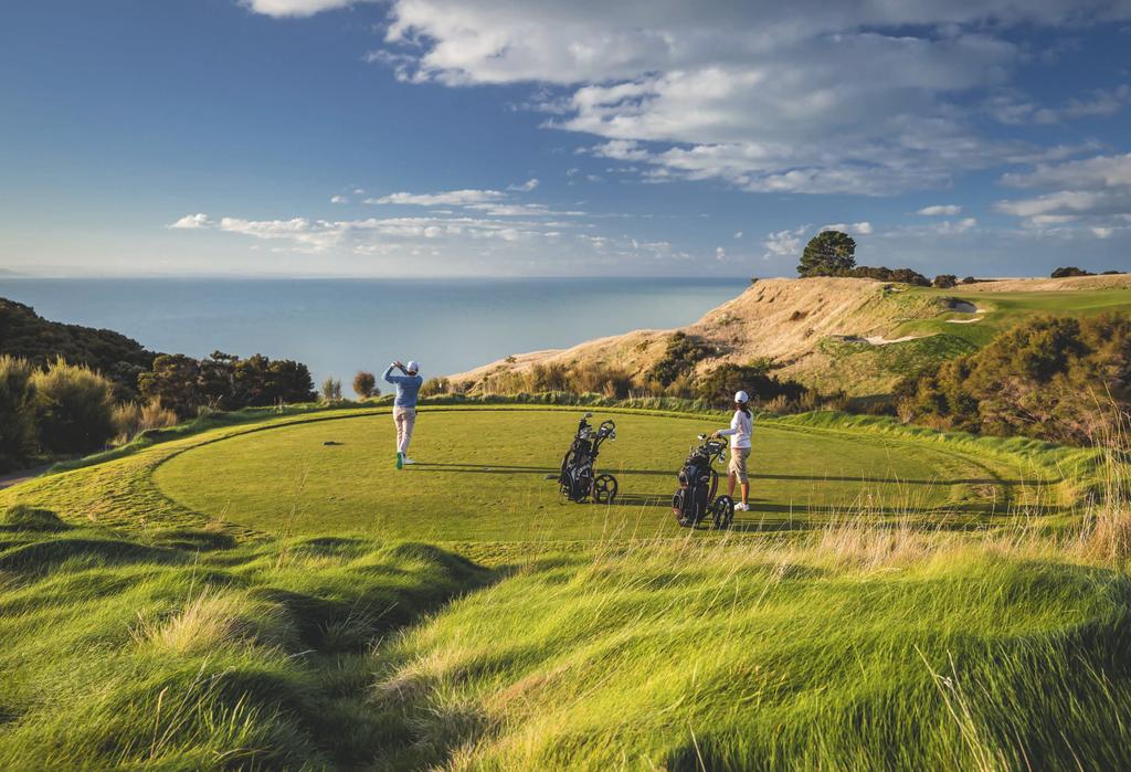 GOLF New Zealand with the second highest ratio of golf courses per capita - sets a lofty golfing standard on some of the world s most visually stunning golf courses.