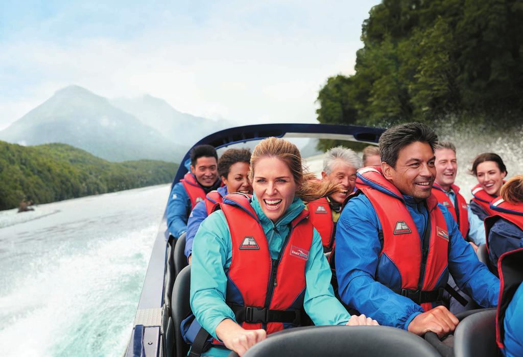 ADVENTURE Adventures can be found anywhere in New Zealand and at practically any thrill-seeking level. If appetite demands, it s possible to combo several different experiences into just one day.