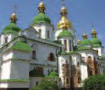 Day 2: Kyiv City Tour including St. Sophia Monastery. (B) Day 3: Pechersk Lavra Monastery. (B) Day 4: Transfer to the airport.