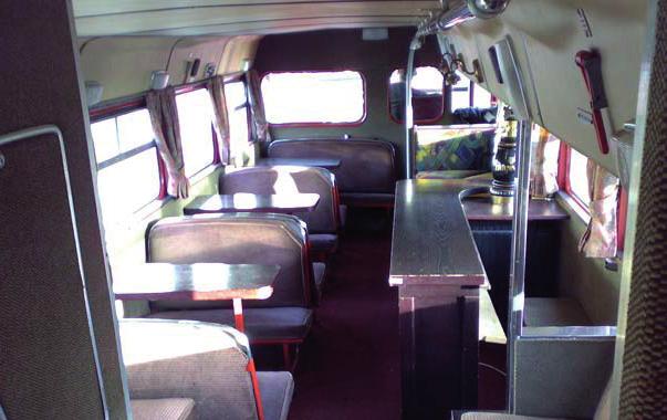The vintage vehicle from 1959 has been approved for the carriage of up to 40 people including the driver. It can be redesigned and branded individually according to your wishes.
