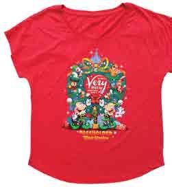 mickey s very merry christmas party These very merry T-shirts are the perfect pick for any partygoer.