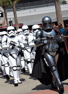 From a cosmos of memorabilia housed in Star Wars Launch Bay to a First Order Stormtrooper march up Hollywood Boulevard, you ll find galaxies of fun all around.