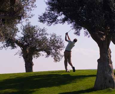 The par 72 Dunes Course, designed by Bernhard Langer in association with European Golf Design, ventures into olive and fruit groves and along a